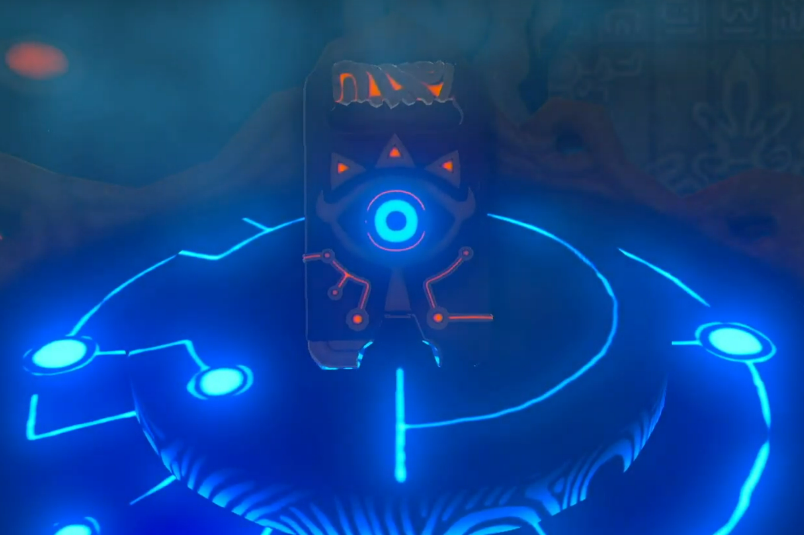 Sheikah slate from Breath of the Wild